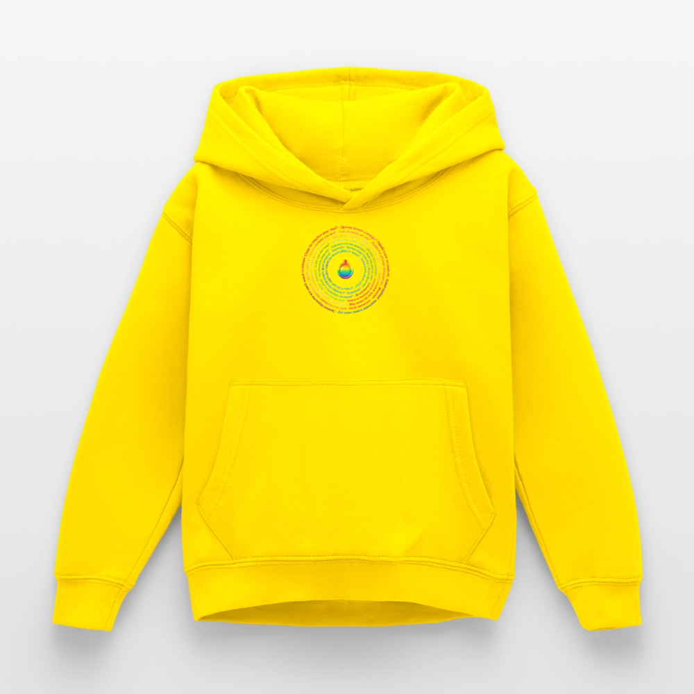 Kids Hoodie - yellow