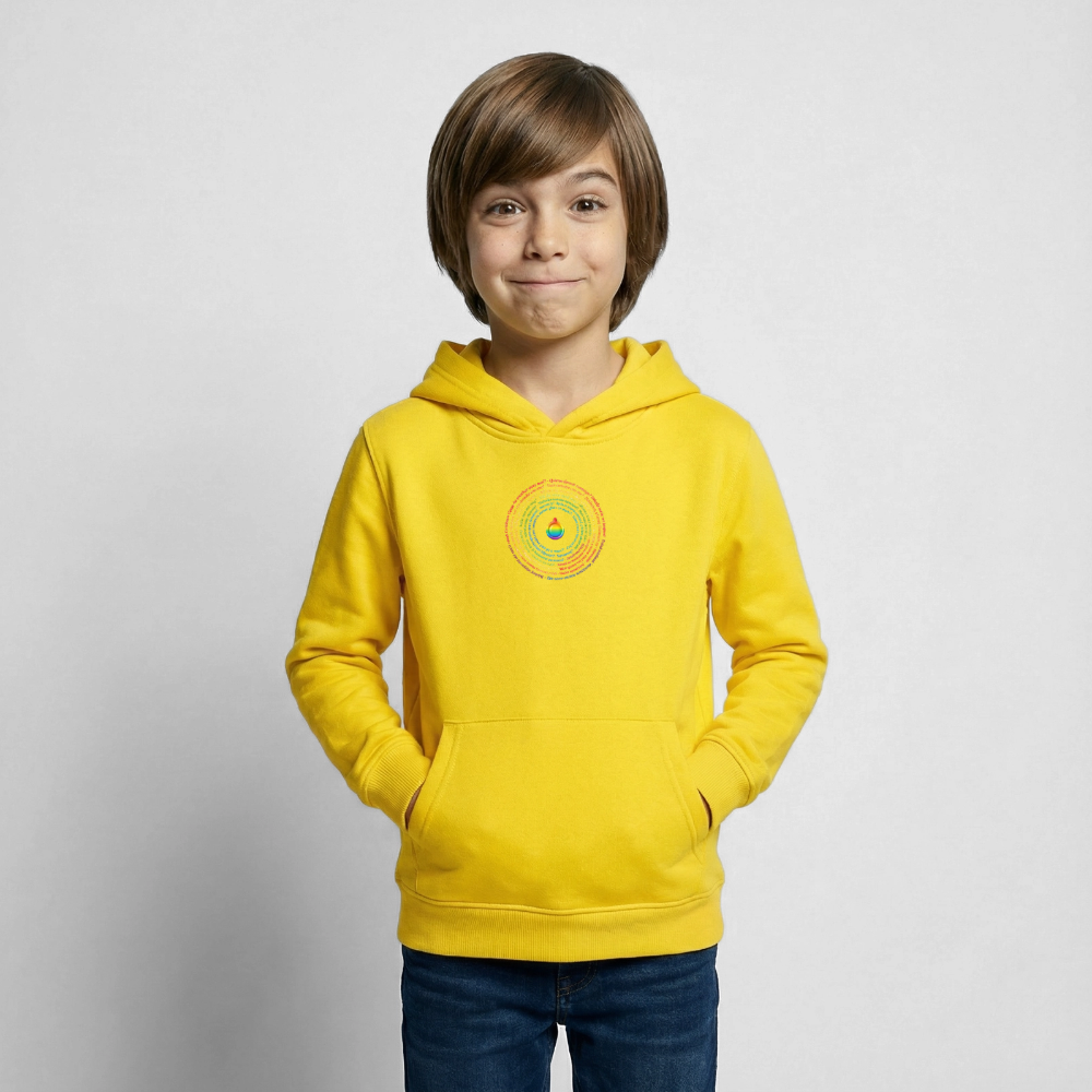 Kids Hoodie - yellow