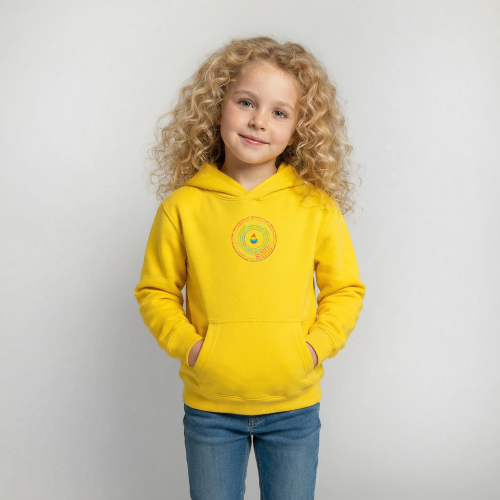 Kids Hoodie - yellow
